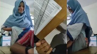 Muslim Hijabi School Girl Fucking With Teacher